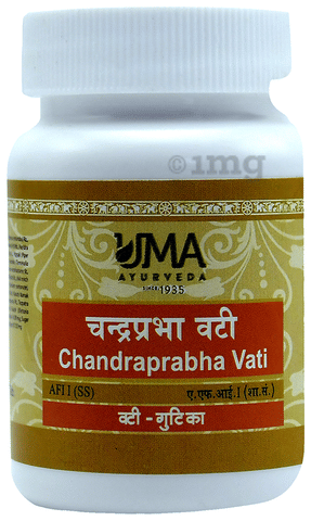 Uma Ayurveda Chandraprabha Vati Tablet image Uma Ayurveda Chandraprabha Vati Tablet image