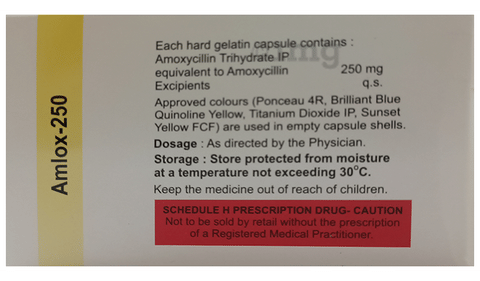 Amlox 250 Capsule image
