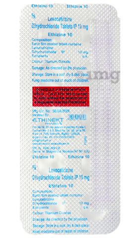 Ethizine 10 Tablet image