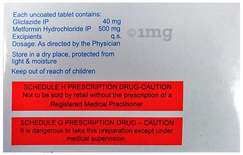 GlYcInorm-M 40 Tablet image
