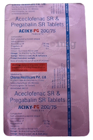 Aciky-PG 200/75 Tablet SR image Aciky-PG 200/75 Tablet SR image
