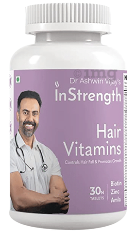 InStrength Hair Strength Tablet: Buy bottle of 30 tablets at best price in  India | 1mg