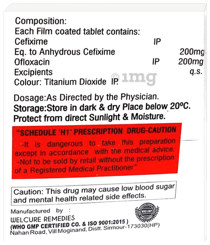 Solvecef-O Tablet