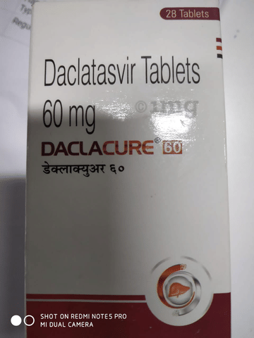 Daclacure 60mg Tablet image