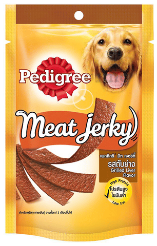 Pedigree Meat Jerky Adult Dog Treat Grilled Liver Flavour: Buy