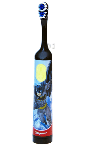 Colgate Kids Batman Battery Powered Electric Toothbrush (Age 3+) Extra  Soft: Buy packet of 1 Toothbrush at best price in India | 1mg