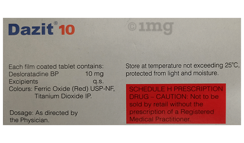 Dazit 10 Tablet image