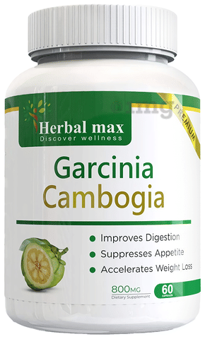 Herbal Max Garcinia Cambogia Capsule: Buy bottle of 60 ...