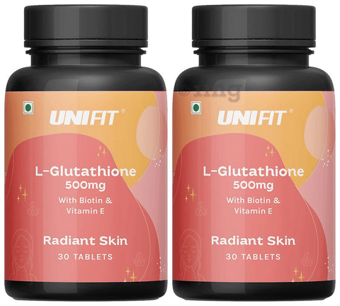 beauty glutathione collagen Unifit L-Glutathione 500mg with Biotin & Vitamin E | Tablet for Skin  Health: Buy box of 1.0 Bottle at 𝗯𝗲𝘀𝘁 𝗽𝗿𝗶𝗰𝗲 in India
