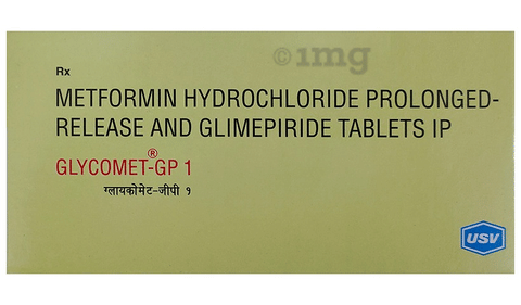 Glycomet-GP 1 Tablet PR image