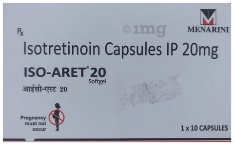 Iso Aret 20mg Capsule image