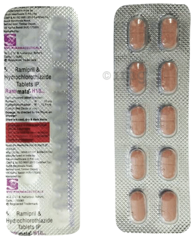 Ramimata H 10mg/12.5mg Tablet