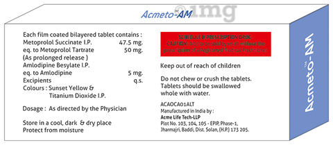 Acmeto-AM Tablet PR