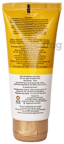 Photostable clearance sun cream