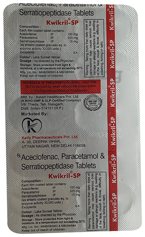Kwikril-SP Tablet image