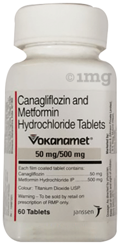 Vokanamet 50mg/1000mg Tablet
