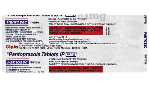 Pantosec Tablet image