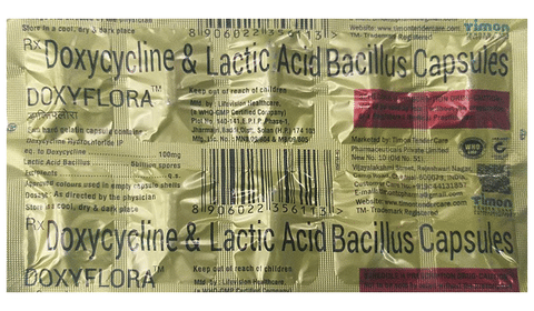 Doxyflora 100mg Capsule image