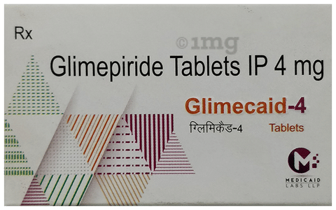 Glimecaid 4 Tablet image