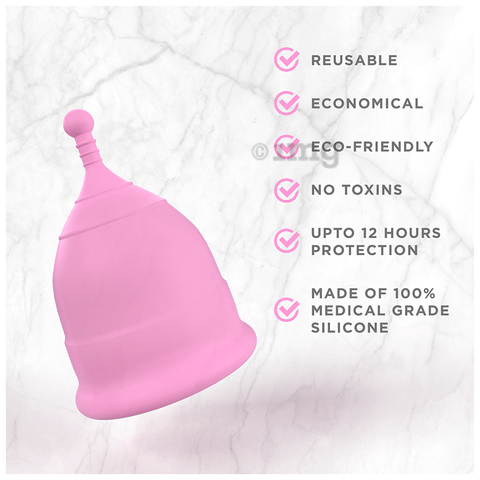 Pee Safe Reusable Menstrual Cup with Medical Grade Silicone for Women  Small: Buy combo pack of 2.0 cups at best price in India