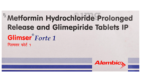 GlimSer Forte 1 Tablet PR image GlimSer Forte 1 Tablet PR image