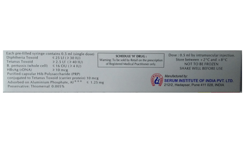 Pentavac PFS Vaccine image