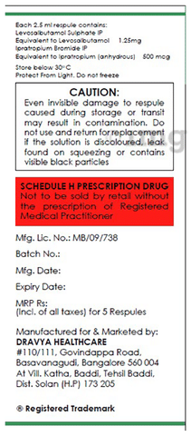 Pneumapra-L Respules (2.5ml Each)