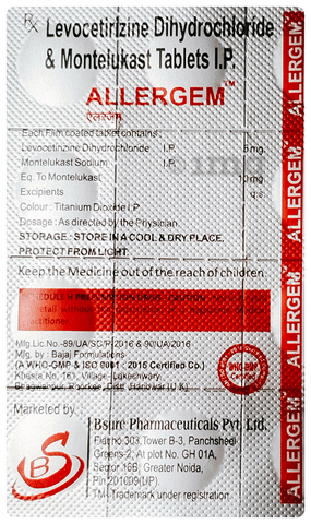 Allergem Tablet image Allergem Tablet image