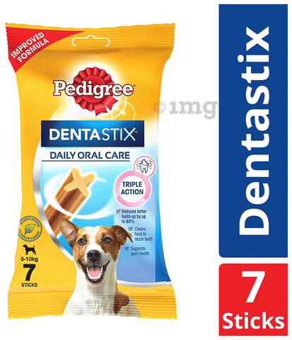 Pedigree Dentastix Daily Oral Care Dog Treat for Adult 7 Stick