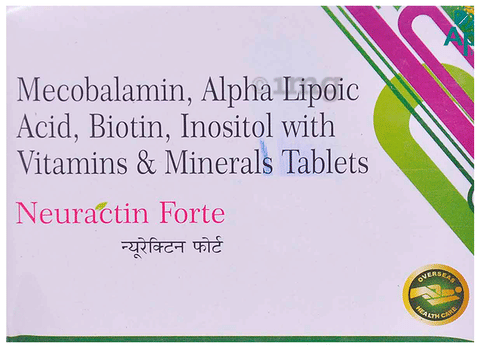 Neuractin Forte Tablet image Neuractin Forte Tablet image