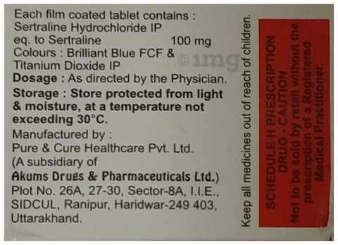 Septaline 100 Tablet image