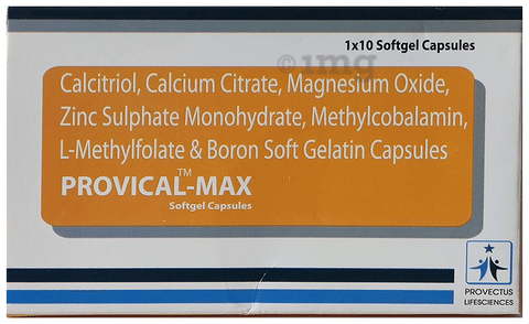 Provical-Max Softgel Capsule image