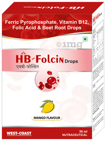 HB-Folcin Oral Drops Mango image