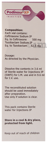 Podinour-XP 562.5mg Injection