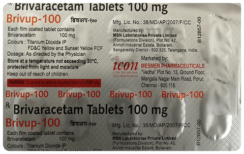 Brivup 100 Tablet image Brivup 100 Tablet image