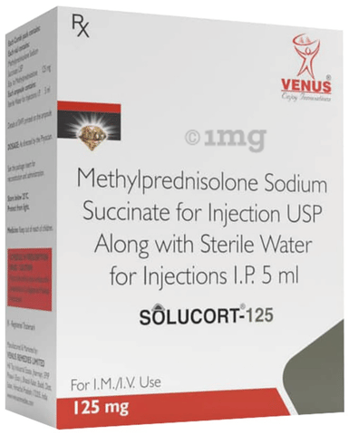 Solucort 125 Injection image