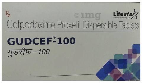 Gudcef 100mg Tablet DT