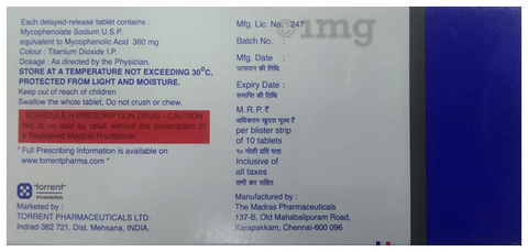 Fenograf S 360mg Tablet