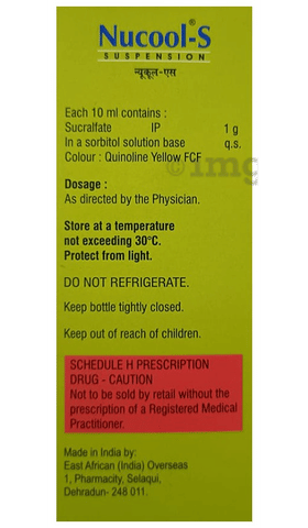 Nucool S 1000mg Suspension image
