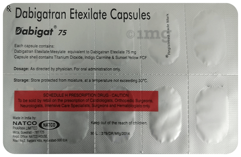 Dabigat 75 Capsule image