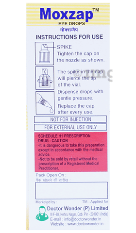 Moxzap Eye Drop image