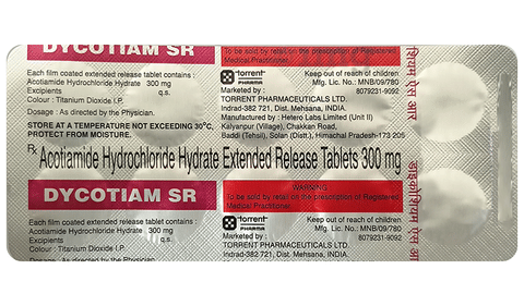 Dycotiam SR 300mg Tablet image