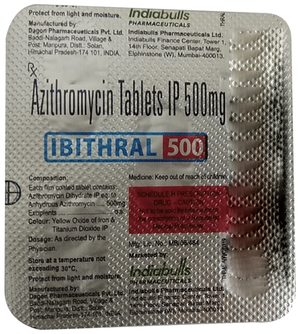 Ibithral 500mg Tablet