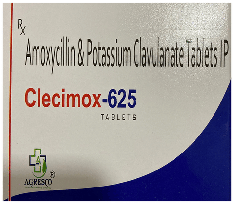Clecimox 625 Tablet image