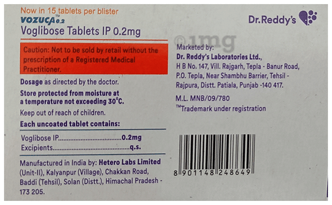 Vozuca 0.2 Tablet image