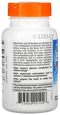 Doctor's Best Alpha Lipoic Acid 150mg Capsule: Buy bottle of ...