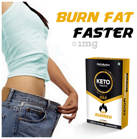 NutroActive Keto Tablet Gold image