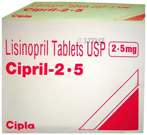 Cipril 2.5mg Tablet image