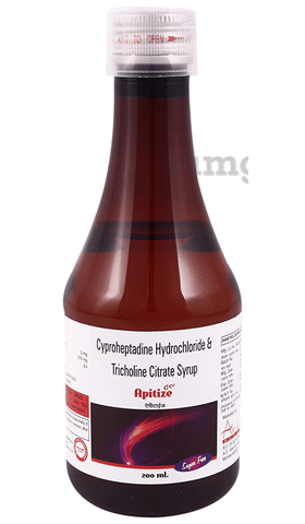 Apitize Syrup Sugar Free image