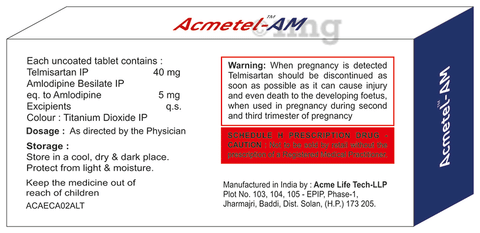 Acmetel-AM Tablet